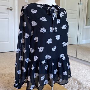 LOFT - Peasant style top - small